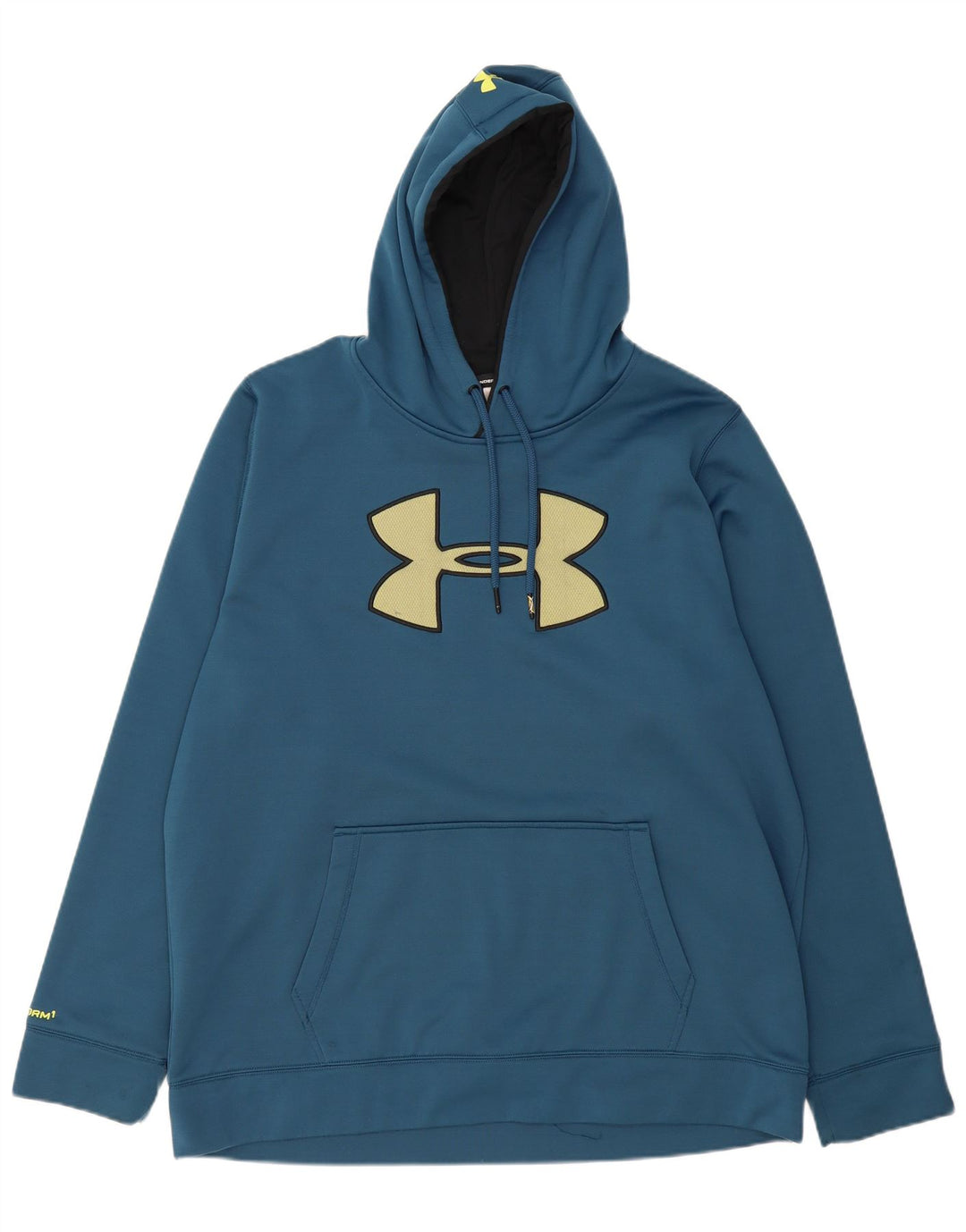 UNDER ARMOR Ανδρικό Heat Gear Graphic Hoodie Jumper 2XL Μπλε