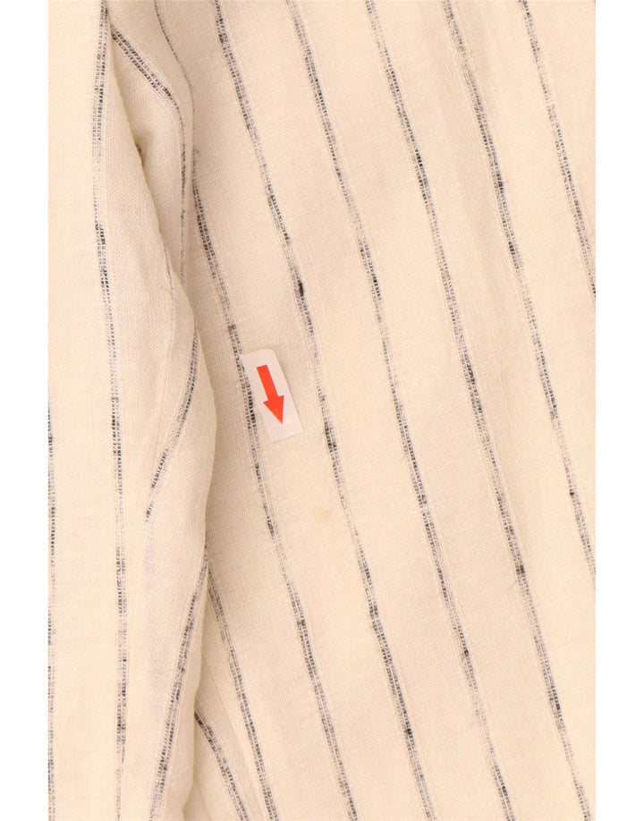 Γυναικεία Casual Παντελόνια Marks & Spencer UK 12 Medium W32 L33 Off White