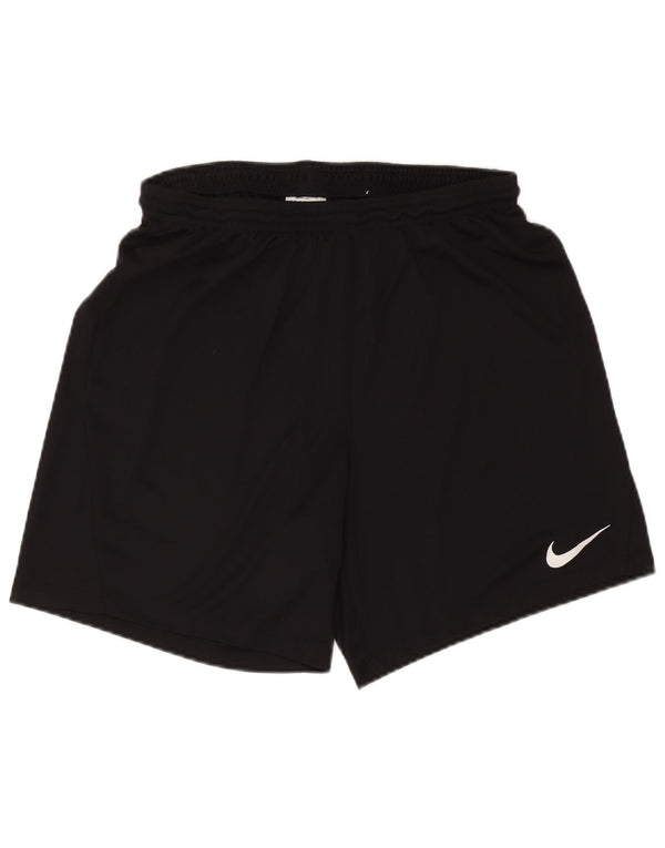 Αθλητικό σορτς Nike Boys Dri Fit 13-14 ετών XL μαύρο πολυεστέρα