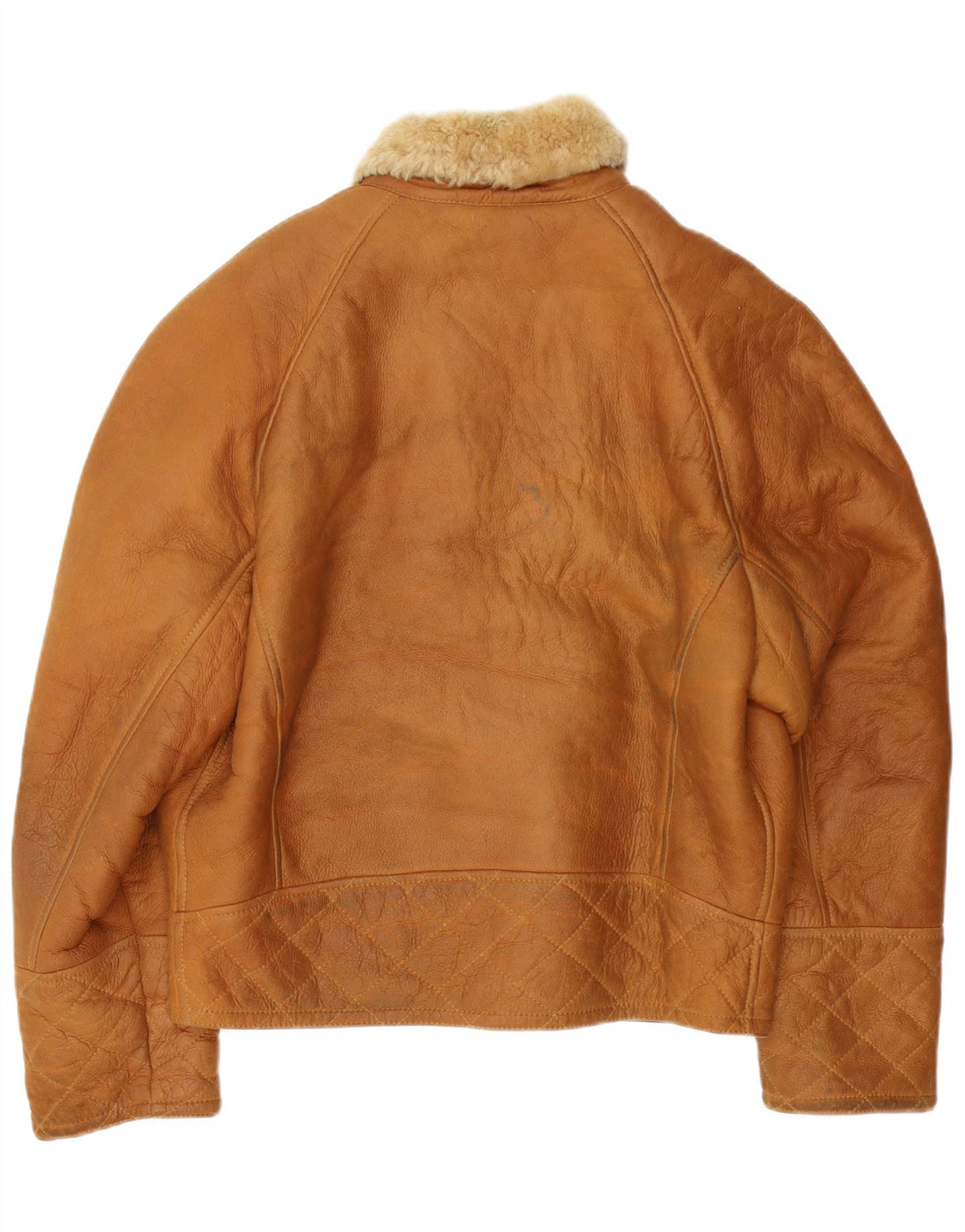 Ανδρικό Shearling Jacket VINTAGE IT 48 Medium Beige Shearling