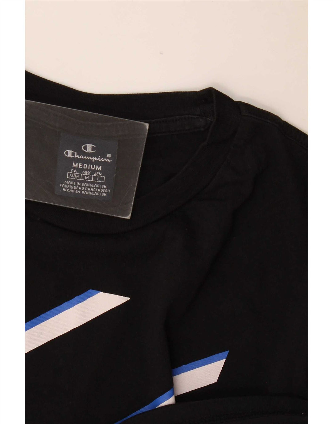 Ανδρικό T-Shirt Champion Graphic Top Medium Black