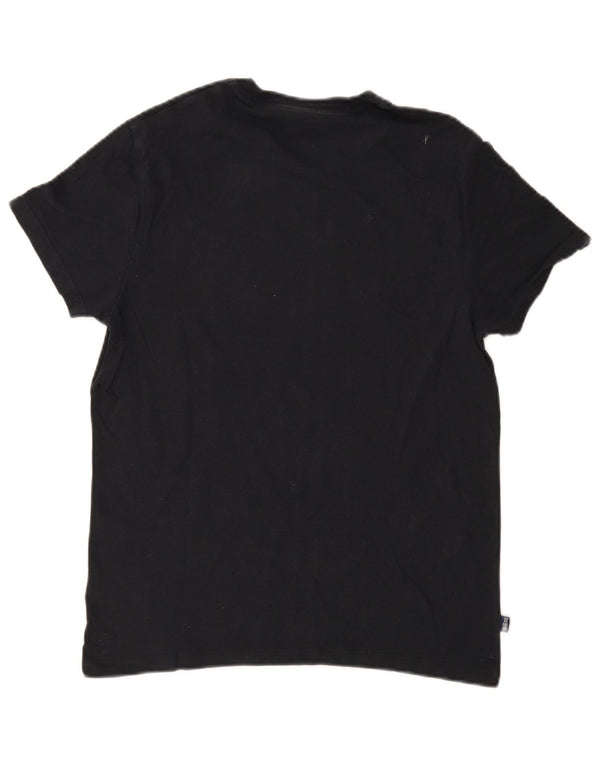 Ανδρικό T-Shirt Superdry Top Μεσαίο μαύρο βαμβακερό