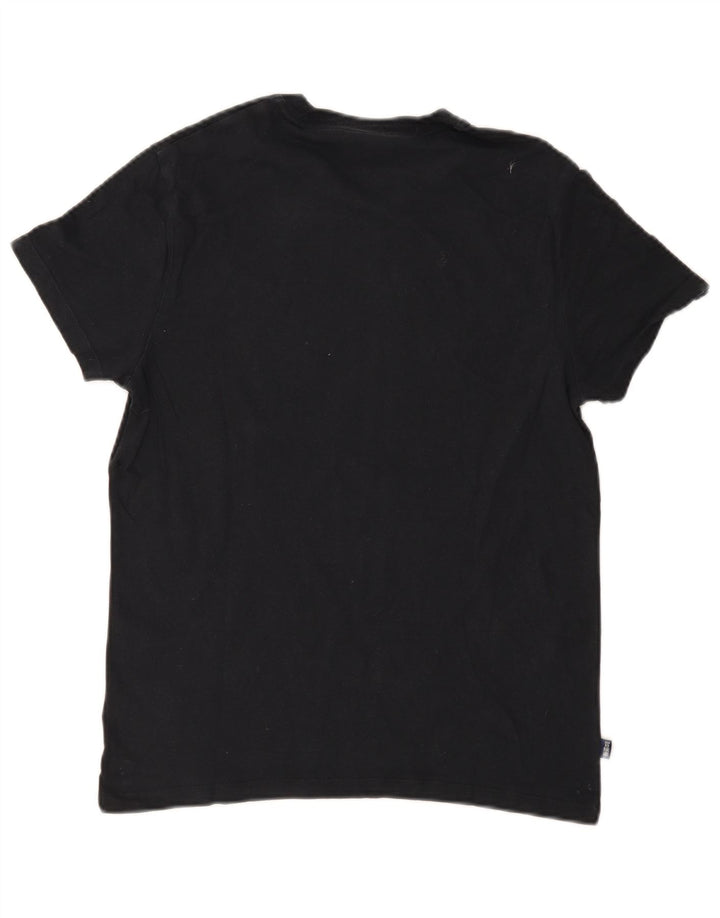 Ανδρικό T-Shirt Superdry Top Μεσαίο μαύρο βαμβακερό