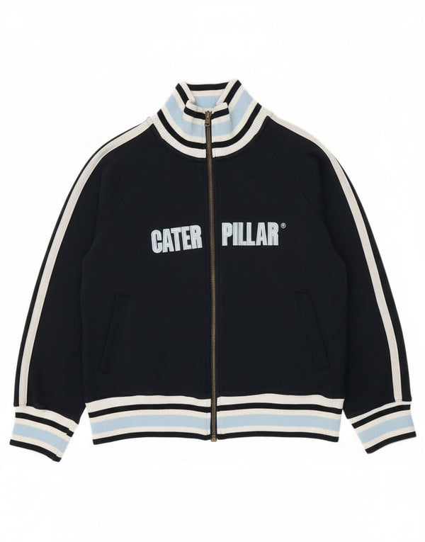 Caterpillar Boys Graphic αθλητική φόρμα Top Jacket 13-14 Years Navy Blue