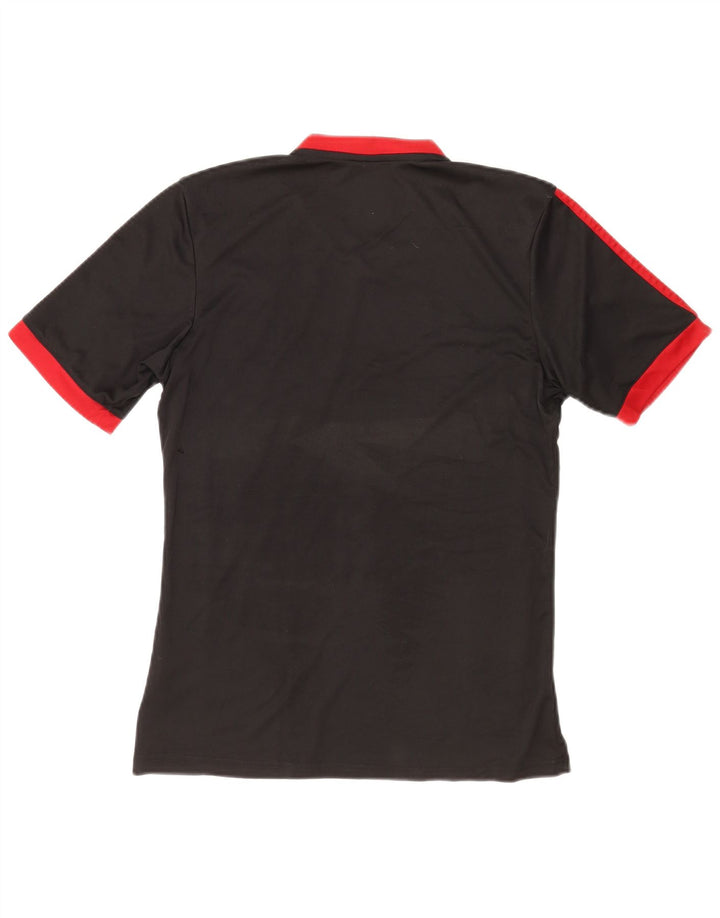 Adidas Ανδρικό T-Shirt Climalite Top Μικρό Μαύρο ριγέ