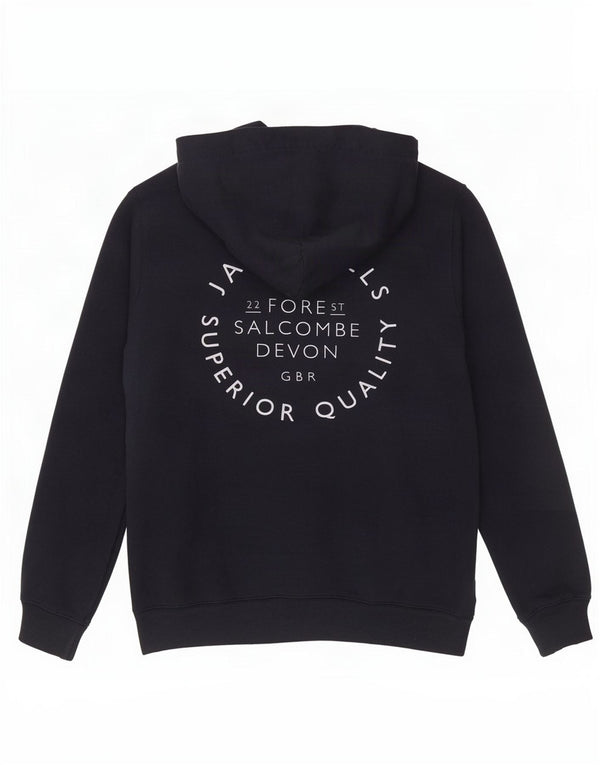 Jack Wills Γυναικείο Γραφικό Φούτερ UK 10 Small Navy Blue Cotton