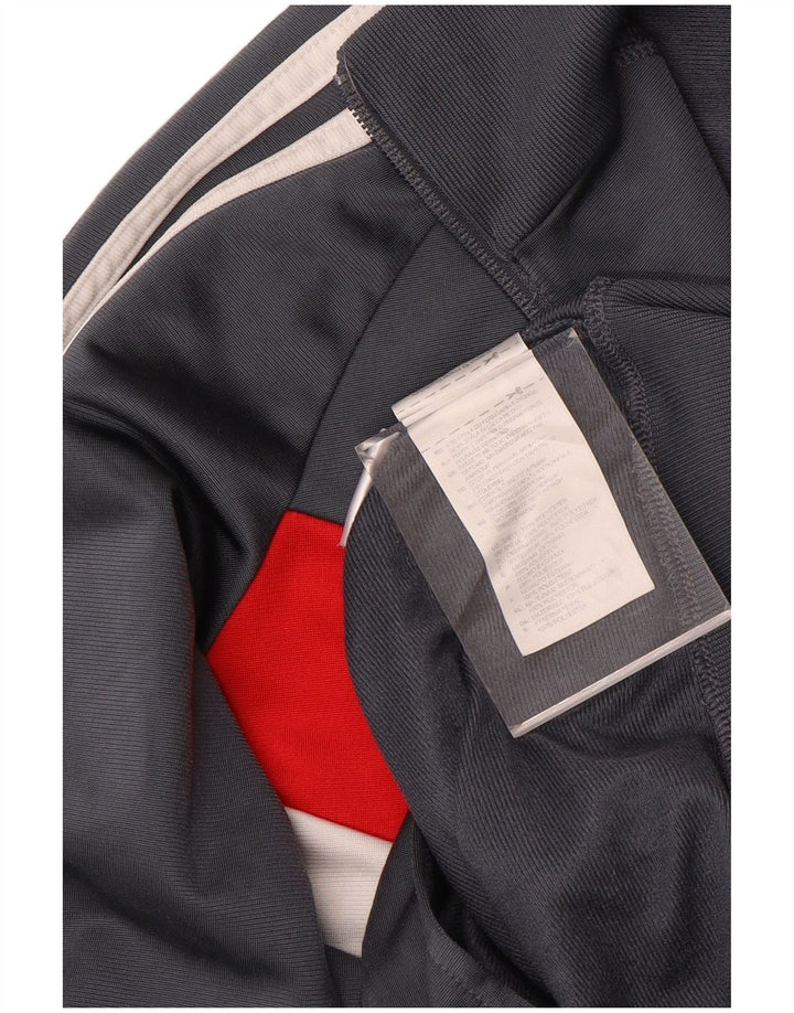 Ανδρική αθλητική φόρμα Adidas Top Jacket Μικρό Γκρι Colorblock Πολυεστέρας