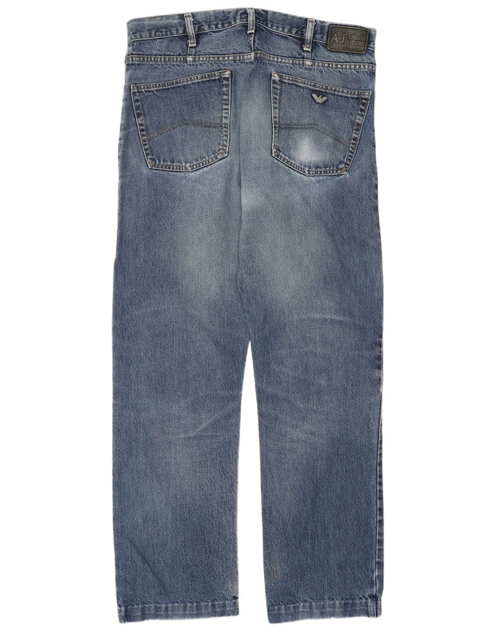 Armani Ανδρικό ίσιο τζιν W38 L31 Μπλε