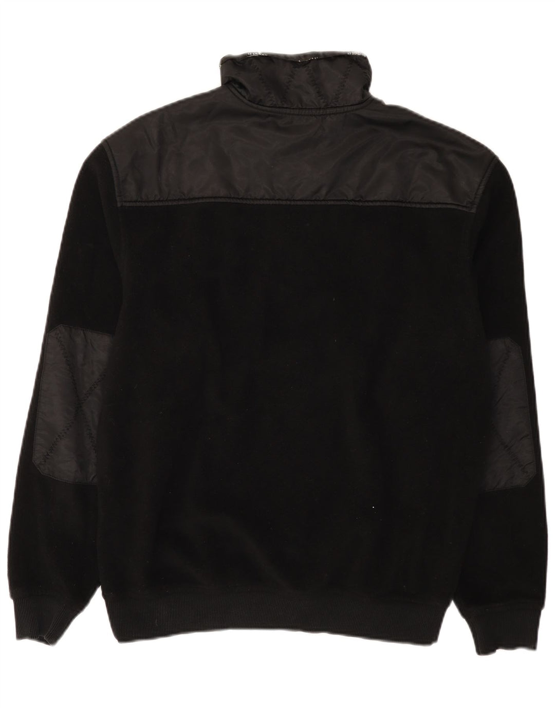 Bugatti Ανδρικό φερμουάρ Fleece Jumper Μαύρο Πολυεστέρας