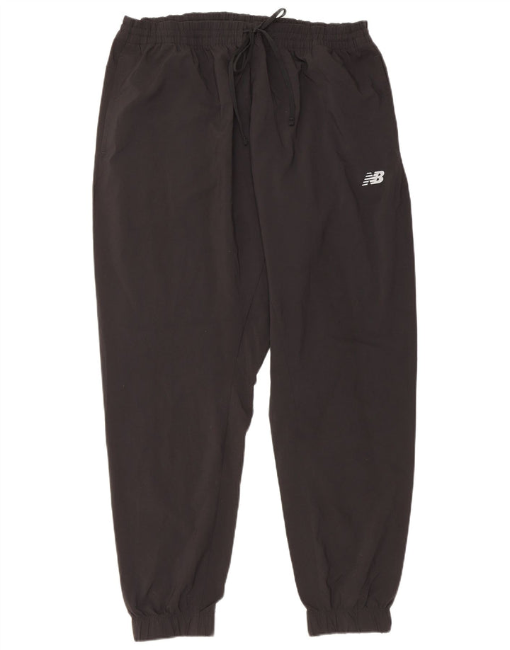 Ανδρική αθλητική φόρμα New Balance Παντελόνι Joggers XL Μαύρο Πολυεστέρα