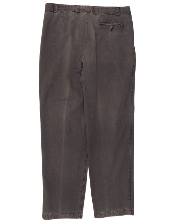 Ανδρικό παντελόνι Chino Marks & Spencer W38 L33 Γκρι βαμβακερό
