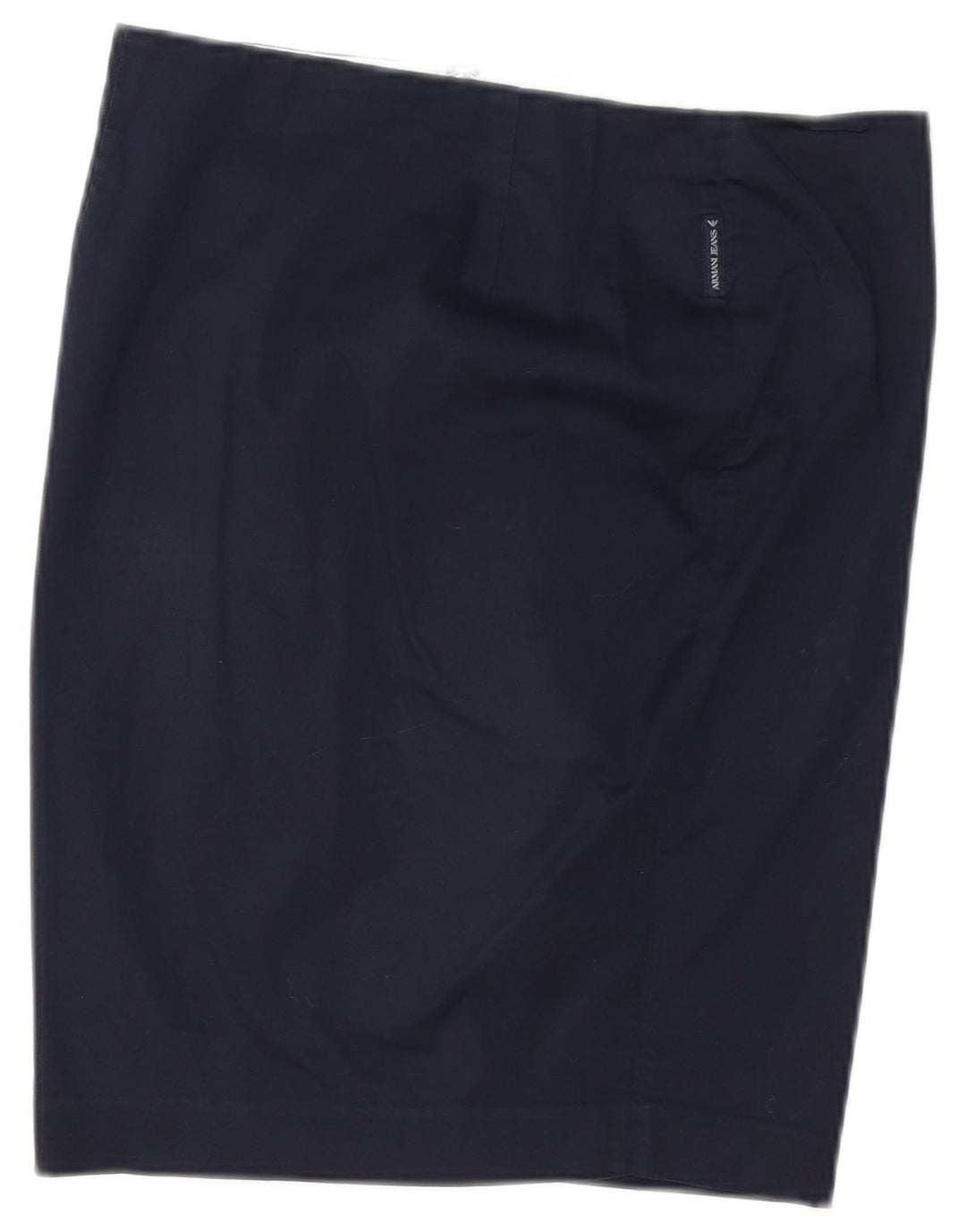 Armani Γυναικεία ίσια φούστα EU 40 Medium W30 Navy Blue Cotton