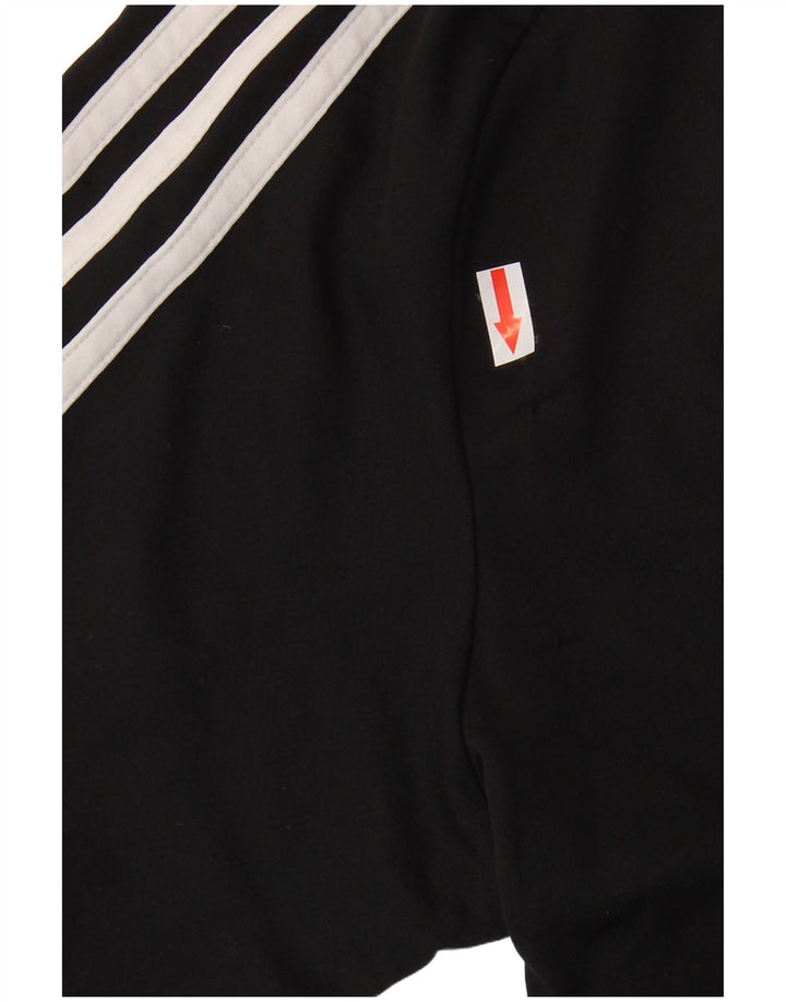 Ανδρικό T-Shirt Climalite Adidas Top Medium Black Colourblock Πολυεστέρας