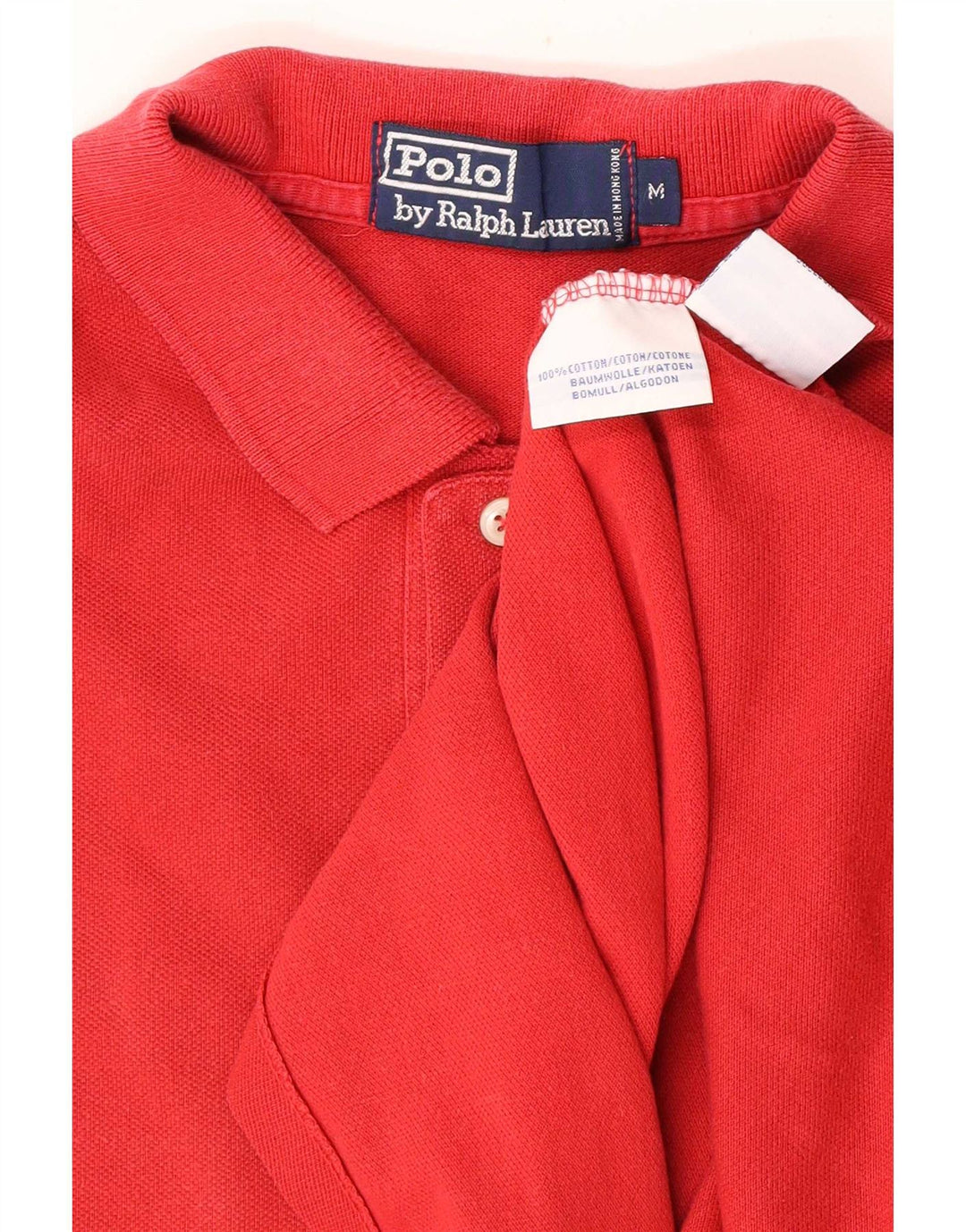 Ανδρικό πουκάμισο Polo Ralph Lauren, μεσαίο κόκκινο βαμβακερό