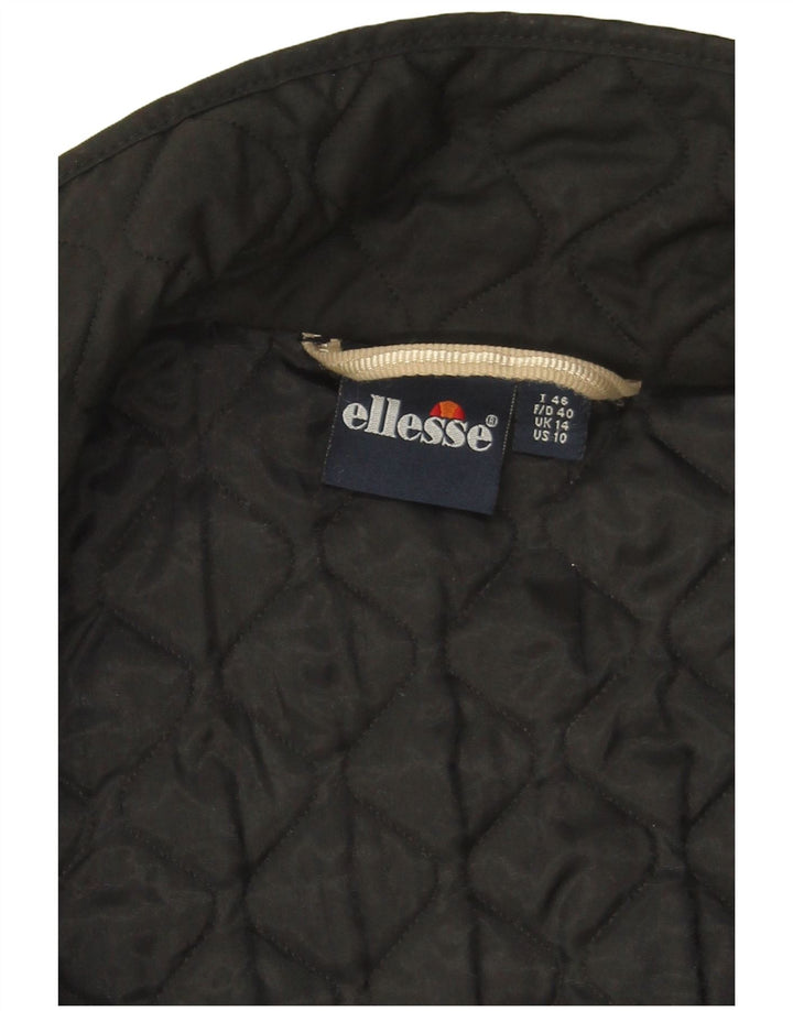 Ellesse Γυναικείο Καπιτονέ Μπουφάν UK 14 Large Μαύρο