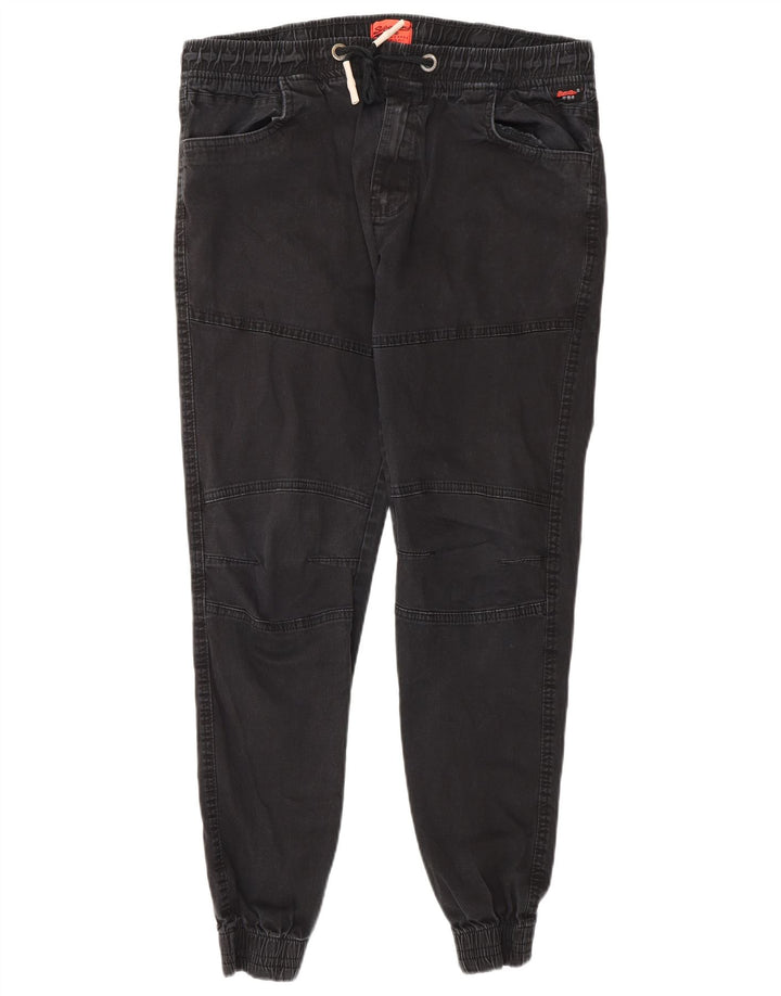 Ανδρικό παντελόνι Joggers Superdry W36 L30 Γκρι βαμβακερό