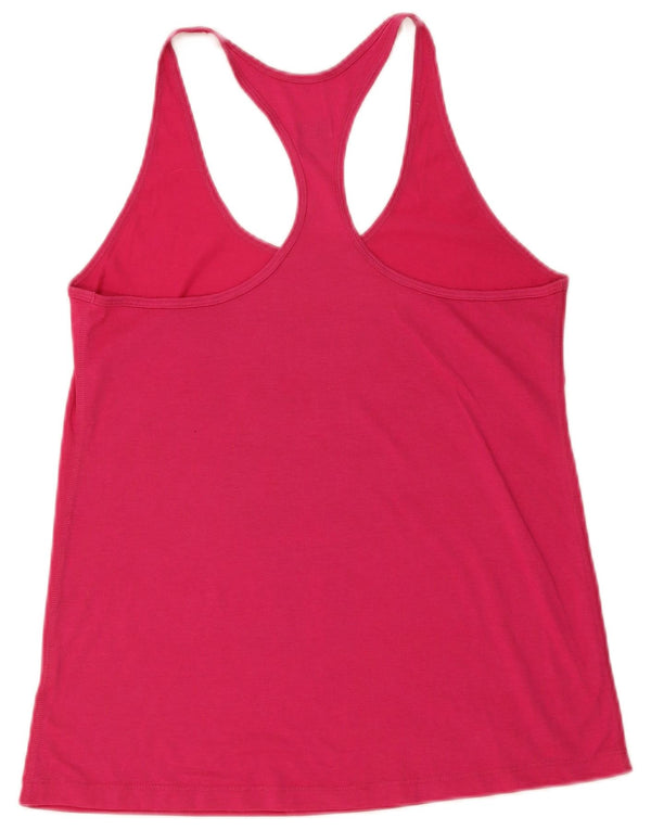 Γυναικείο γιλέκο γραφικών Nike Dri Fit Loose Fit Top UK 12 Medium Pink