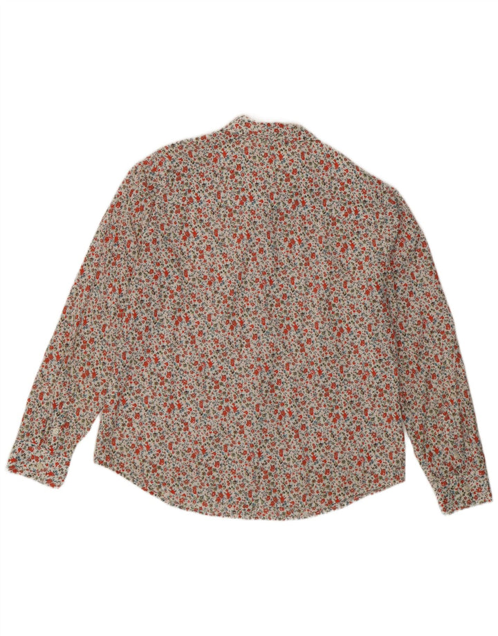 Γυναικείο πουκάμισο Benetton UK 16 Μεγάλο πολύχρωμο φλοράλ