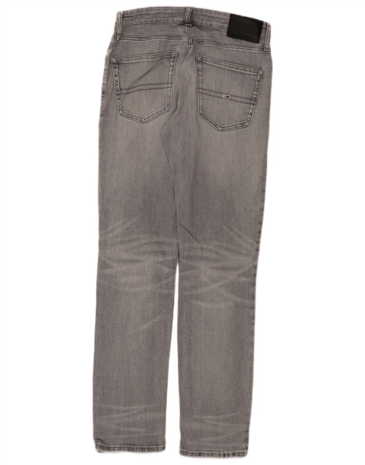 TOMMY HILFIGER Ανδρικό Scanton Slim Jeans W30 L32 Γκρι βαμβακερό