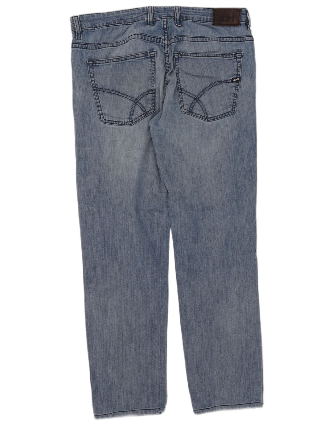 Ανδρικό τζιν Gas ίσιο W36 L29 Μπλε βαμβακερό