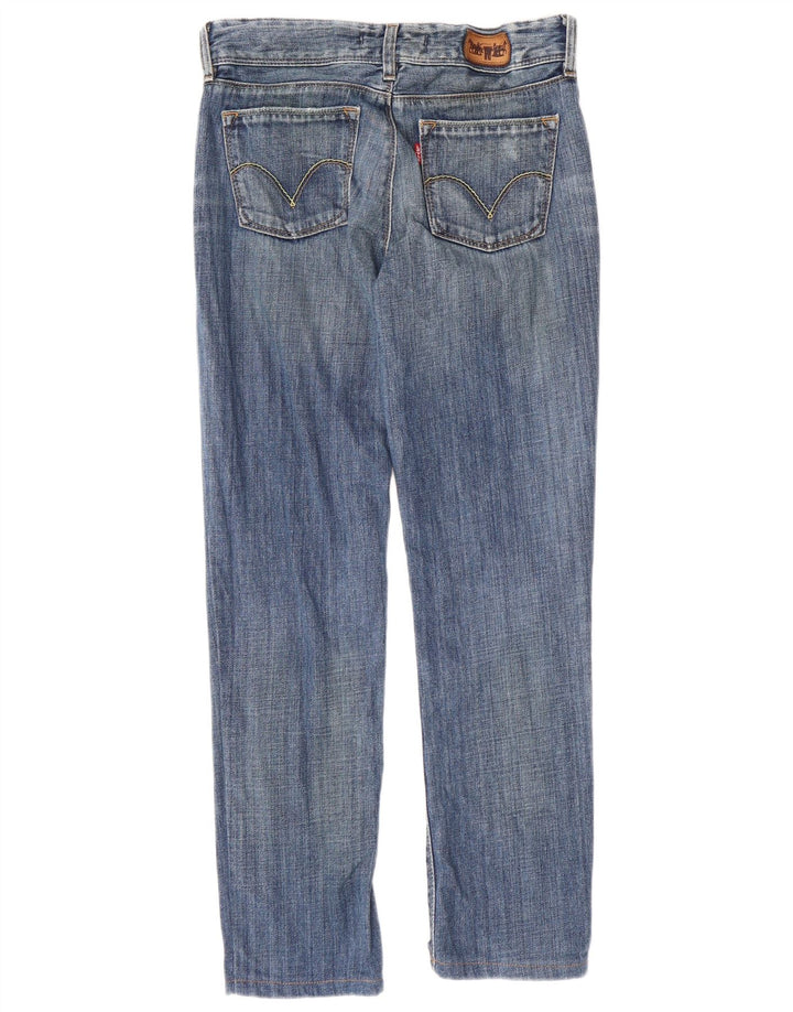 LEVI'S Γυναικείο τζιν 507 ίσιο W27 L27 Μπλε βαμβακερό