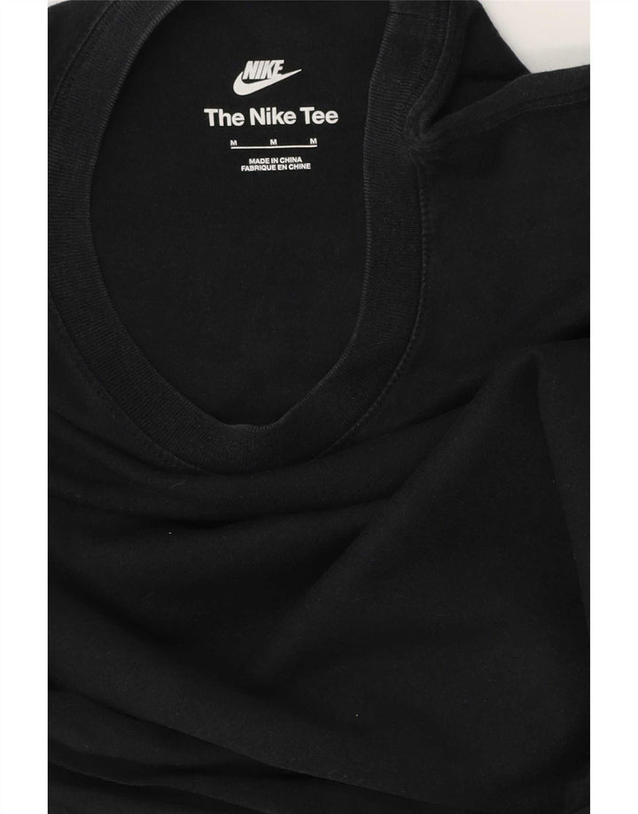 Ανδρικό γραφικό μπλουζάκι Nike, μεσαίο μαύρο