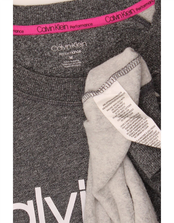 CALVIN KLEIN Γυναικεία φούτερ Performance Jumper UK 14 Medium Grey