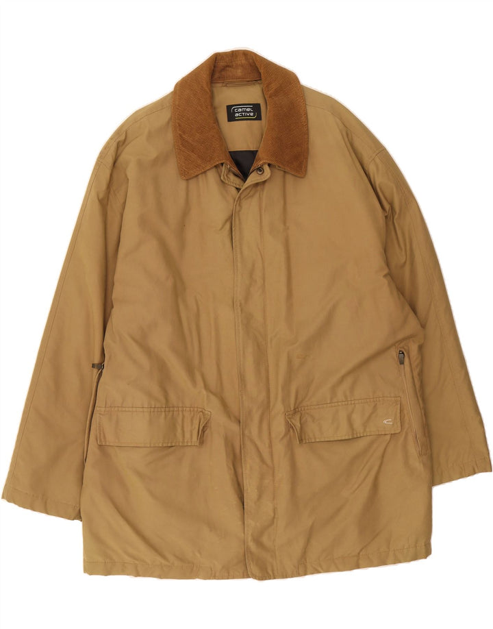 CAMEL ACTIVE Mens Bomber Jacket UK 42 XL Beige Vintage Camel Active and Second-Hand Camel Active from Messina Hembry 