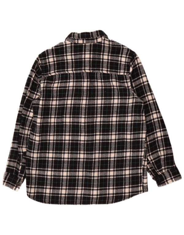 Ανδρικό μπλουζάκι Zara Πουκάμισο Relaxed Fit Medium Black Check