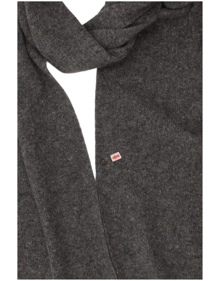 Ανδρικό ορθογώνιο κασκόλ Benetton One Size Grey Classic