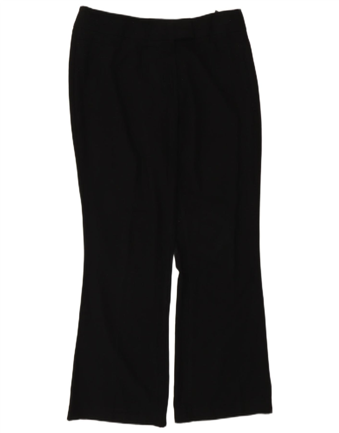 Marks & Spencer Γυναικεία Bootcut Casual Παντελόνι UK 12 Medium W30 L29 Black