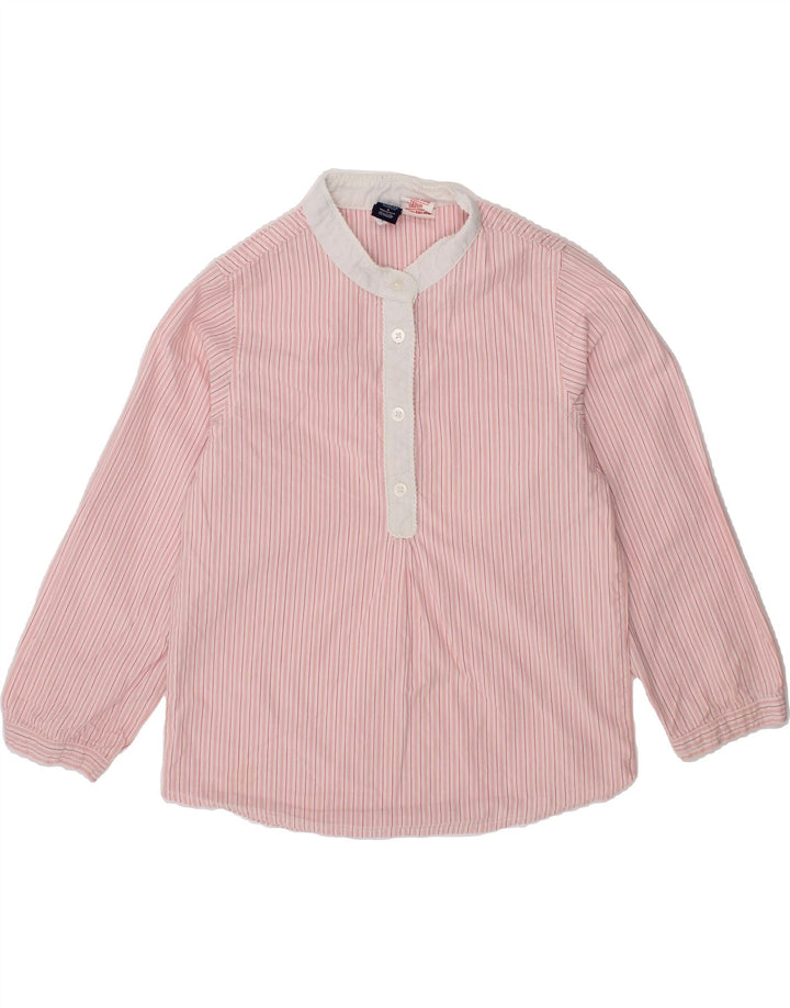 GAP Girls Pullover Shirt 3-4 Years Pink Striped Cotton Vintage Gap and Second-Hand Gap from Messina Hembry 