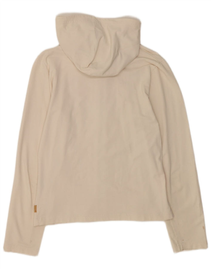 Champion Γυναικείο πουλόβερ με φερμουάρ UK 14 Large White Polyamide