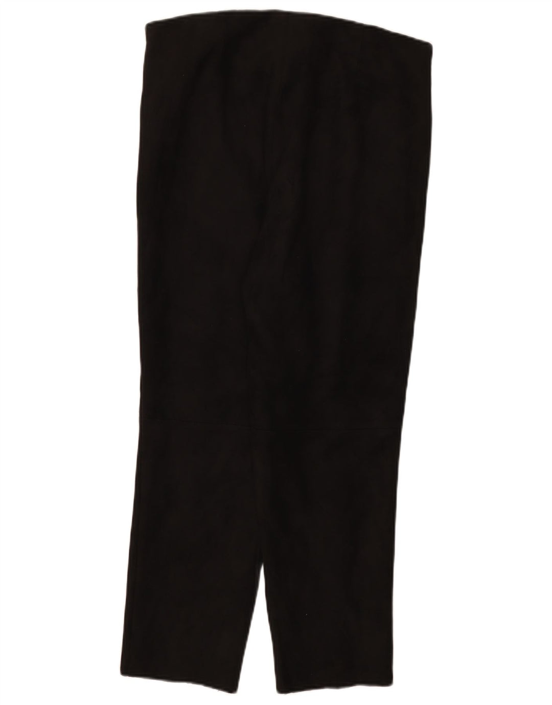 Zara Γυναικείο Slim Cropped Παντελόνι 2XL W34 L26 Μαύρο Πολυεστέρας