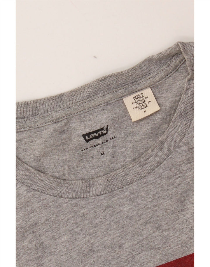 Ανδρικό γραφικό T-Shirt Levi's Top Medium Grey