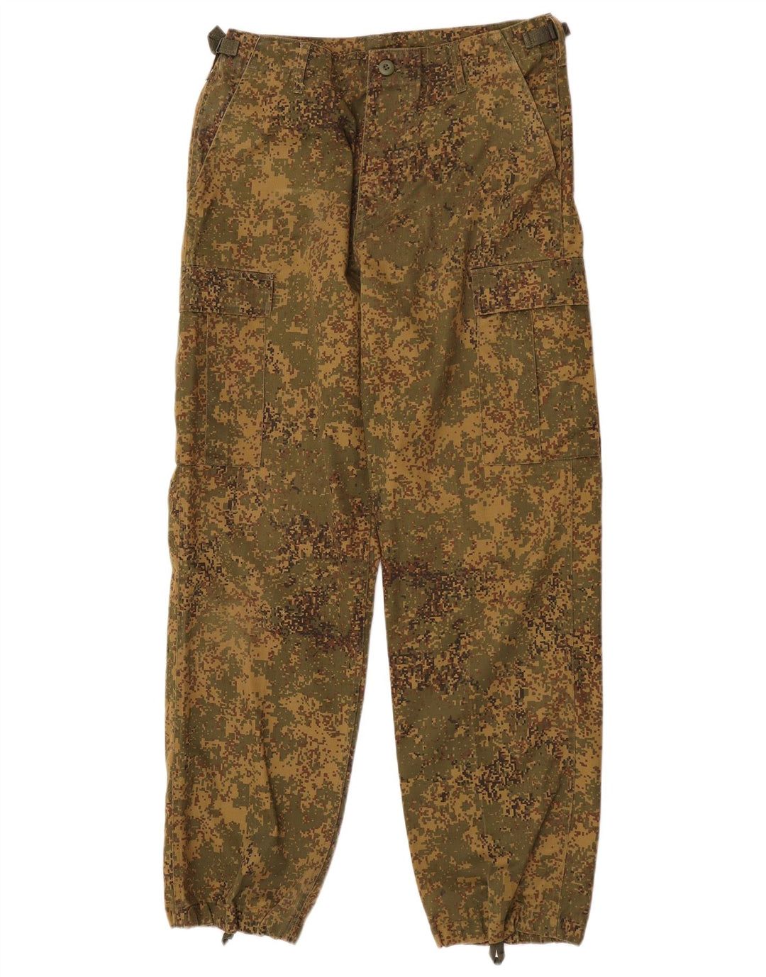 Mil-Tec Mens Joggers Cargo Παντελόνι Medium W32 L32 Khaki Camouflage