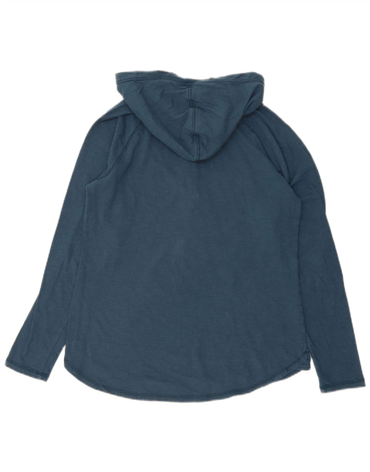 Carhartt Γυναικείο Μπλουζ με κουκούλα Μακρυμάνικο US 4/6 Small Blue