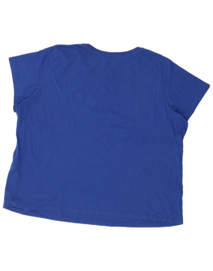 Ανδρικό γραφικό T-Shirt Levi's Top 3XL Μπλε βαμβακερό