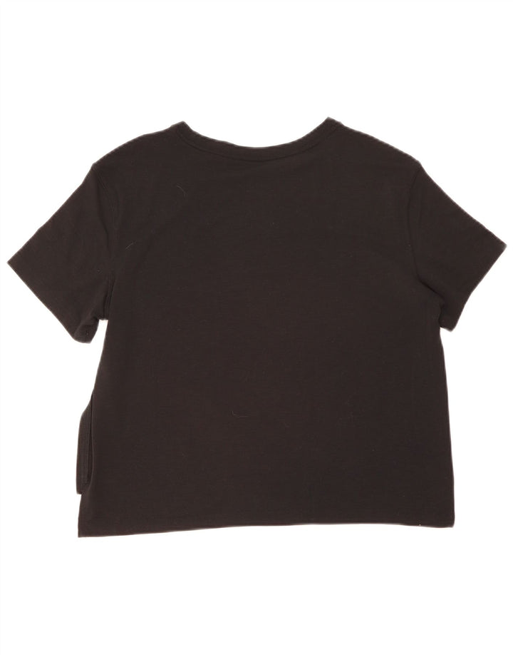 Γυναικείο T-shirt Nike Dri Fit Top UK 14 Medium Black