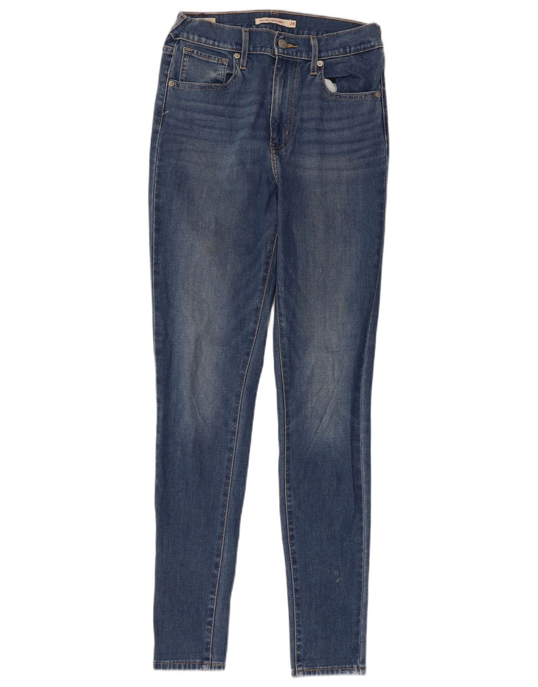 LEVI'S Γυναικείο Μίλι Ψηλόμεσο Skinny Jeans W28 L29 Μπλε