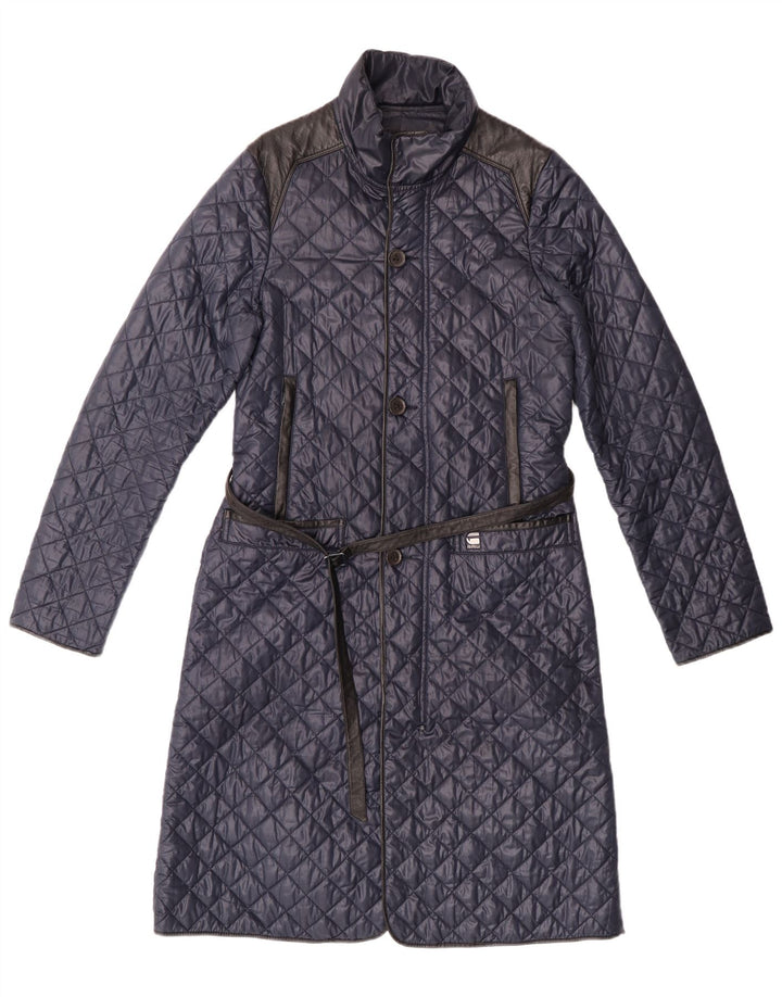 Γυναικείο καπιτονέ παλτό G-Star UK 14 Medium Navy Blue Polyester