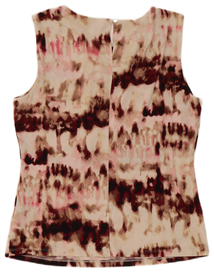 Γυναικεία μπλούζα Calvin Klein Top UK 12 μεσαία πολύχρωμη βαφή γραβάτας