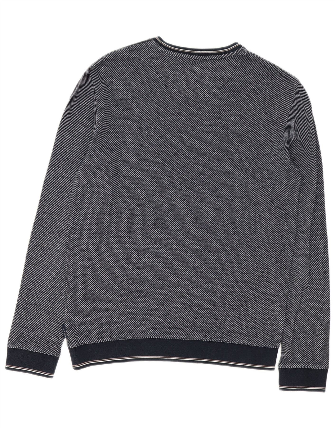 Ανδρικό φούτερ Ted Baker Jumper Size 2 Small Navy Blue από βαμβάκι