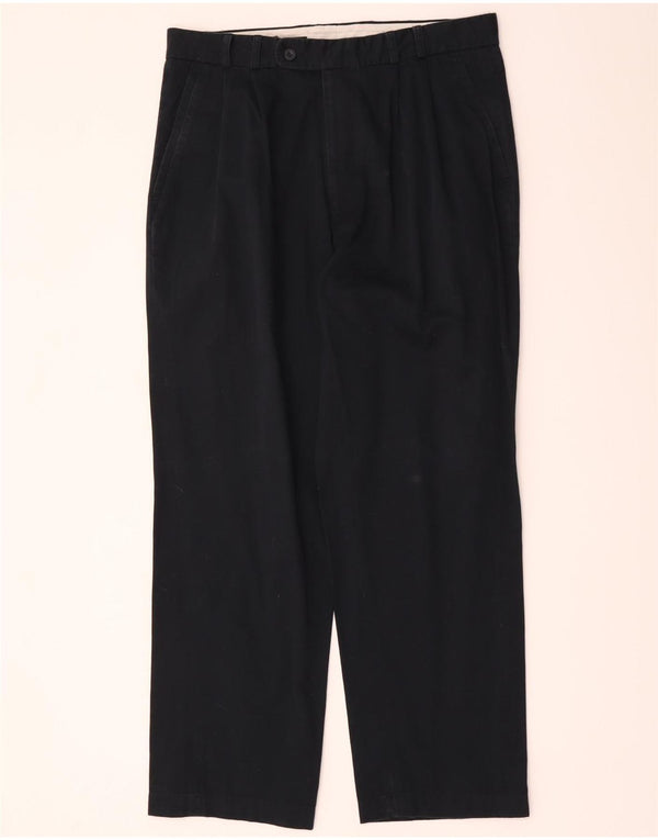 C & A Ανδρικό παντελόνι με καρφίτσα EU 46 Small W34 L30 Navy Blue Cotton