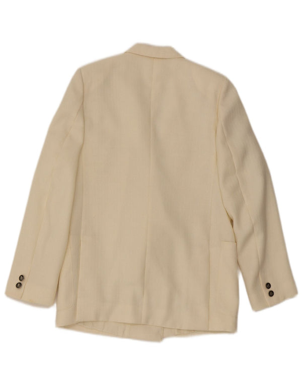 Cody Γυναικείο Μπλέιζερ Διπλό Μπουφάν IT 40 Small Off White