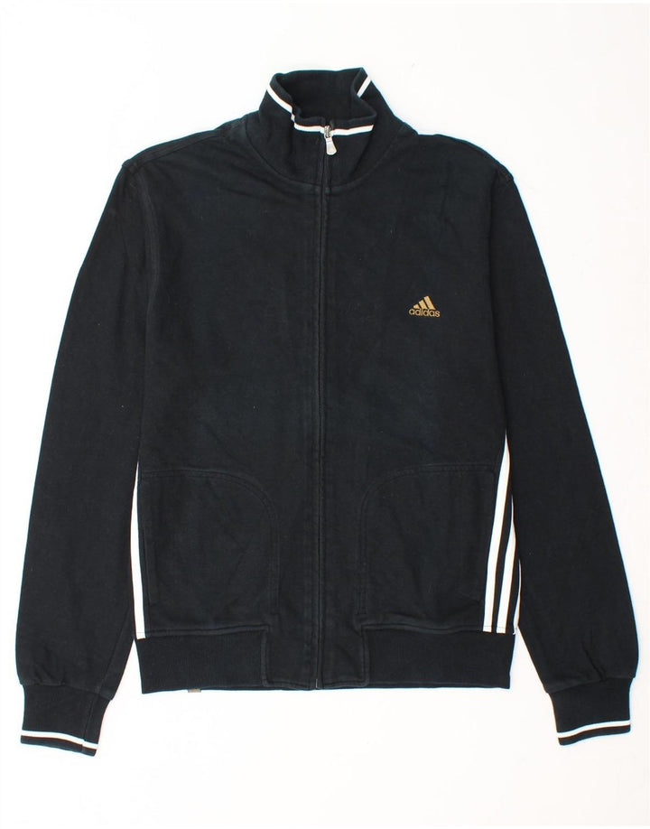 Ανδρική φόρμα ADIDAS Top Jacket UK 36/38 Μικρό μαύρο βαμβακερό