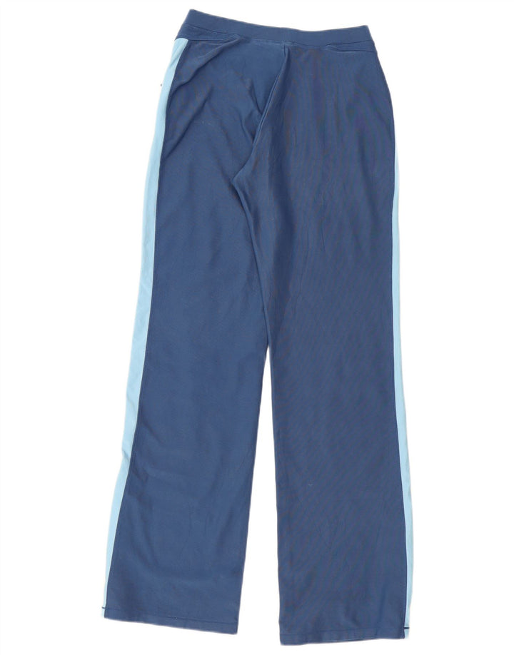 Γυναικεία αθλητική φόρμα NIKE Παντελόνι UK 10/12 μεσαίου μπλε χρώματος πολυεστέρας