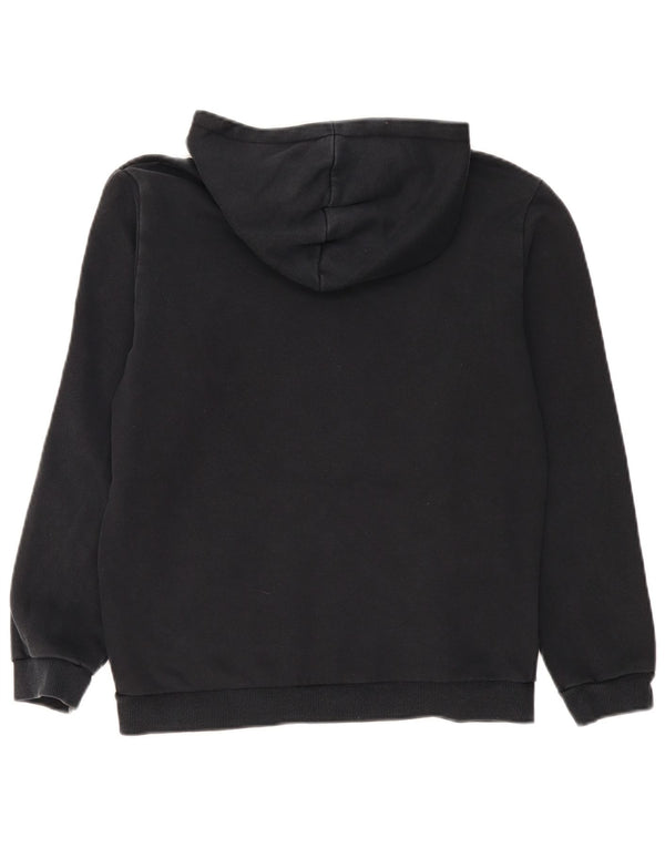 Puma Boys Graphic Hoodie Jumper 15-16 ετών Μαύρο βαμβακερό