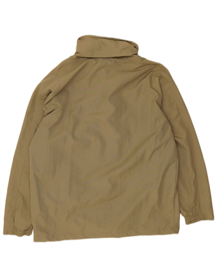 Diadora Ανδρικό μπουφάν βροχής με κουκούλα UK 36 Small Khaki Polyamide