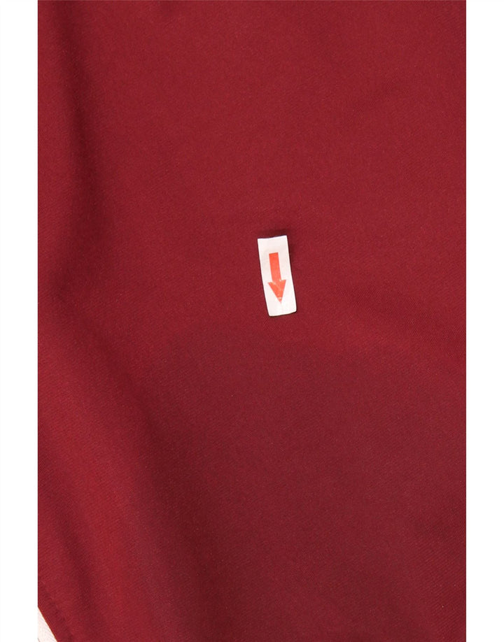 Ανδρική φόρμα γυμναστικής γραφική UMBRO Top Jacket XL Μπορντό Πολυεστέρας